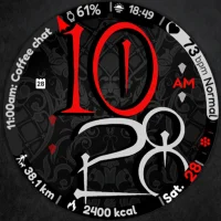 Gothic Watch face CRC030